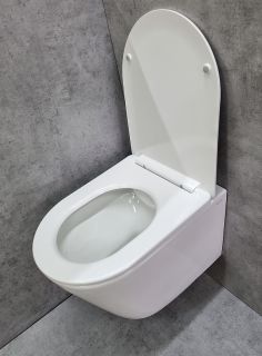 Унитаз CeramaLux TR5178 подвесной с сиденьем Микролифт